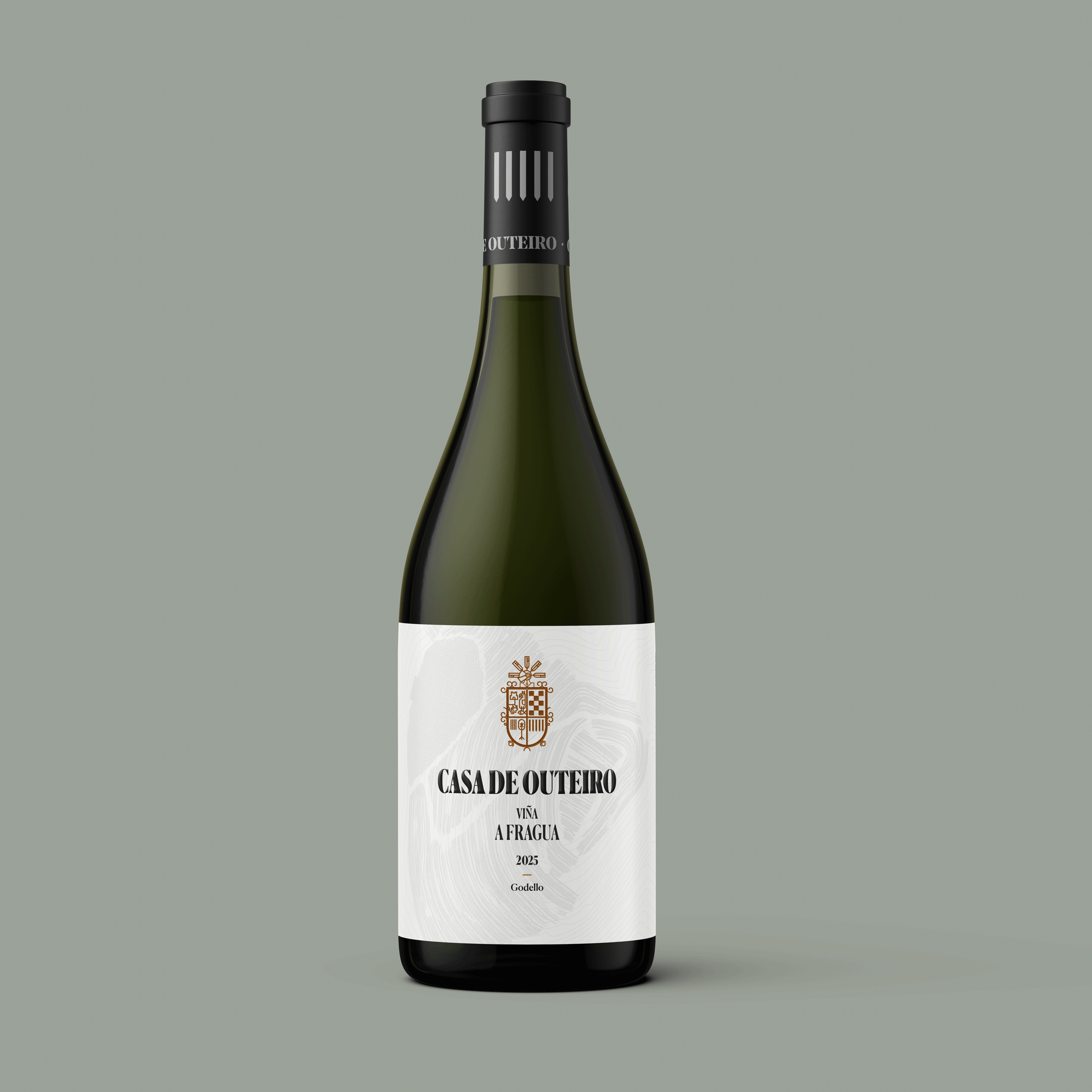 CdO_-Viña-A-Fragua-2025-Godello_e-label Botella Viña A Fragua Godello Casa de Outeiro Viña A Fragua O Hospital Ribeira Sacra Etiqueta Viña A Fragua Godello